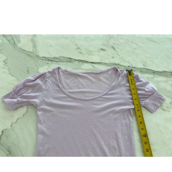 STEPHANIE B PIMA COTTON LAVENDER TSHIRT 0416 SMALL - Picture 8 of 10